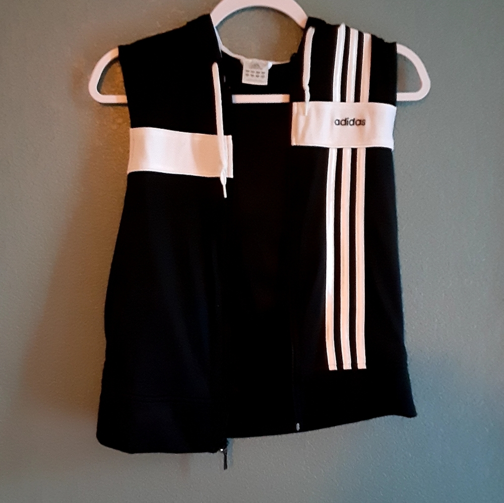 Womans adidas athletic vest small black